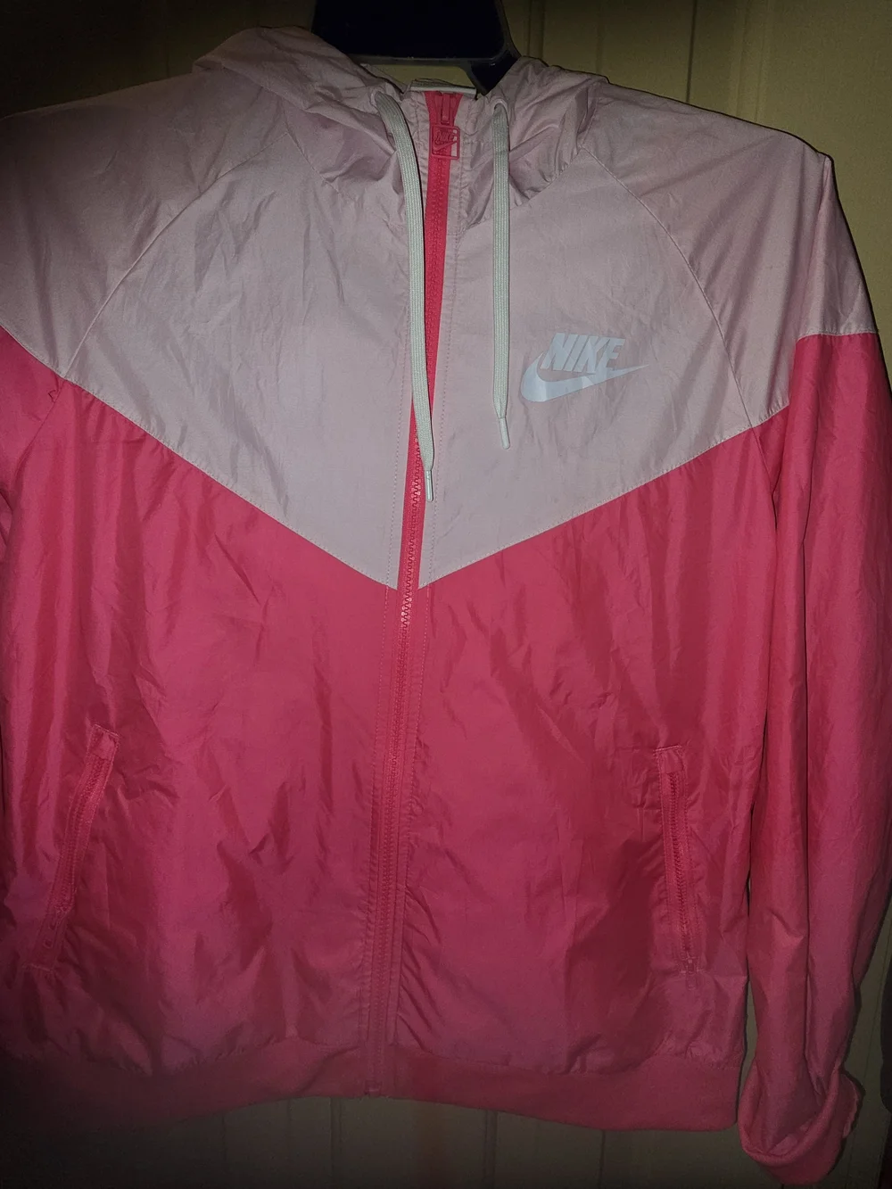 Nike Pink Windbreaker Jacket